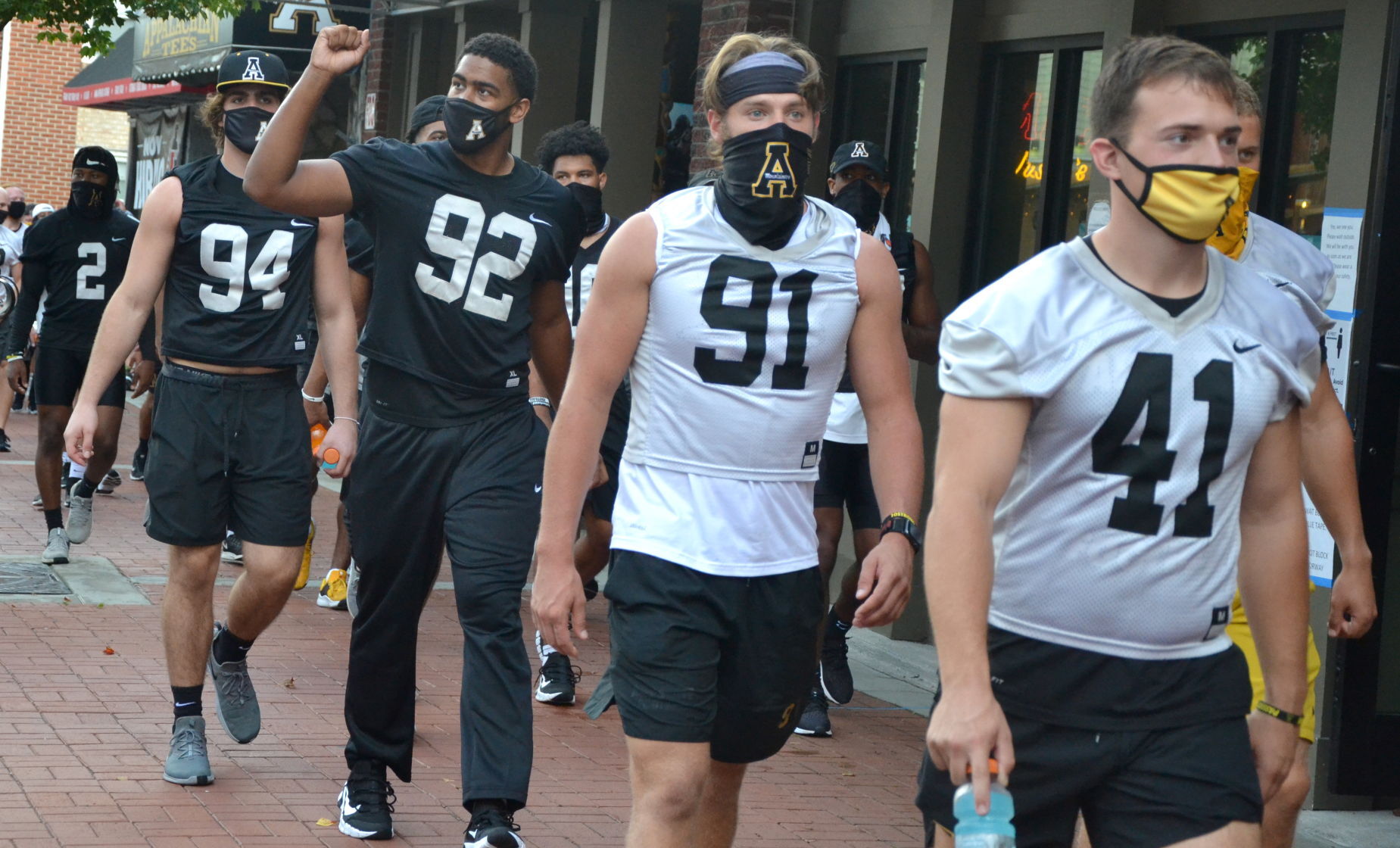 Kaleb Dawson, Stephen Passeggiata, Markell Samuel, Chandler Staton, Reed Harper